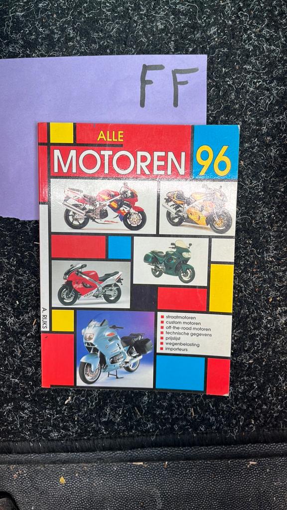 Alle Motoren 96 - Handboek met technische gegevens, Boeken, Motoren, Ophalen of Verzenden, Zo goed als nieuw, Algemeen
