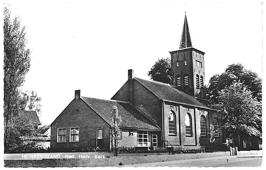700273 Heinkenszand 1972 Ned Herv Kerk Zegel niet gestempeld, Verzamelen, Ophalen of Verzenden, 1960 tot 1980, Gelopen, Zeeland