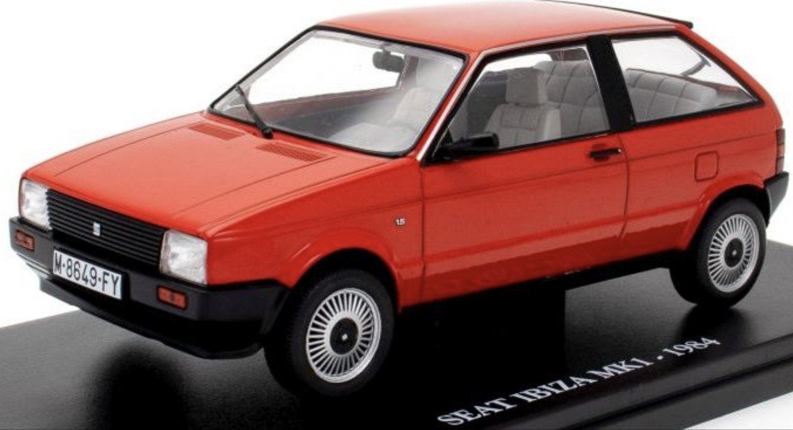 Seat Ibiza MK1 1984 Schaal 1:24, Overige merken, Atlas, Auto, Atlas