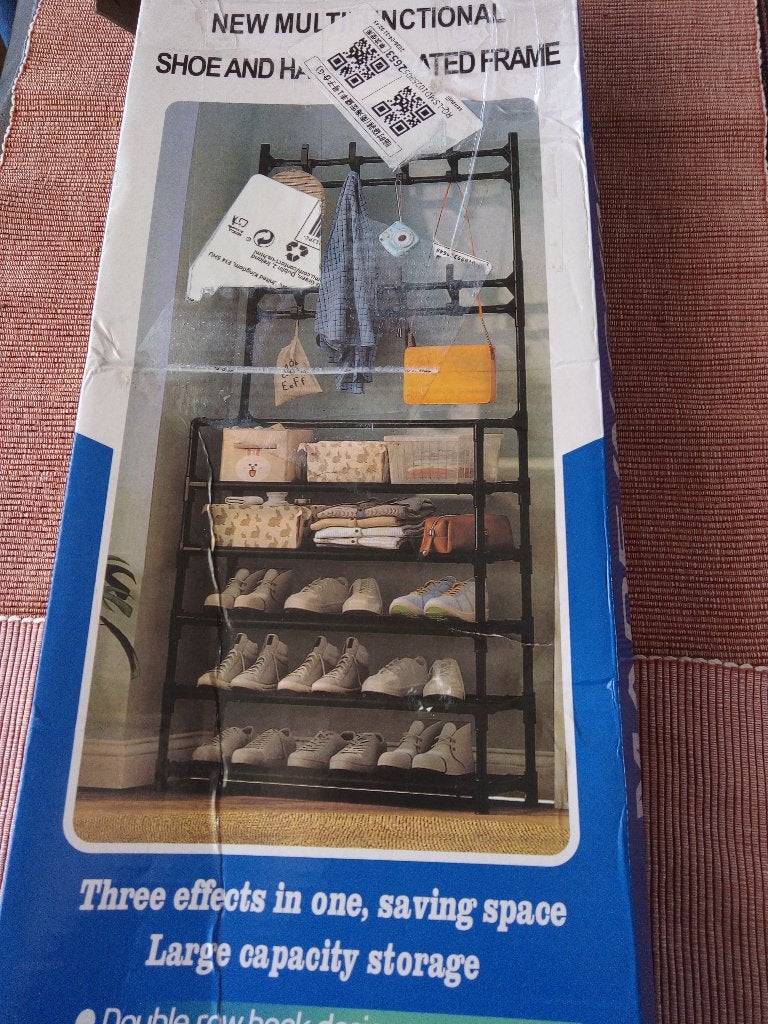 schoenenrekje met kapstokje, Ophalen of Verzenden, Nieuw