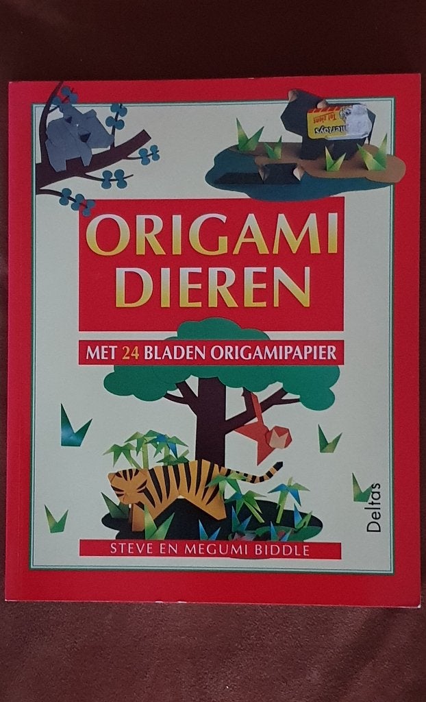 S. Biddle - Origami dieren, Ophalen of Verzenden, Nieuw, Scrapbooking en Knutselen