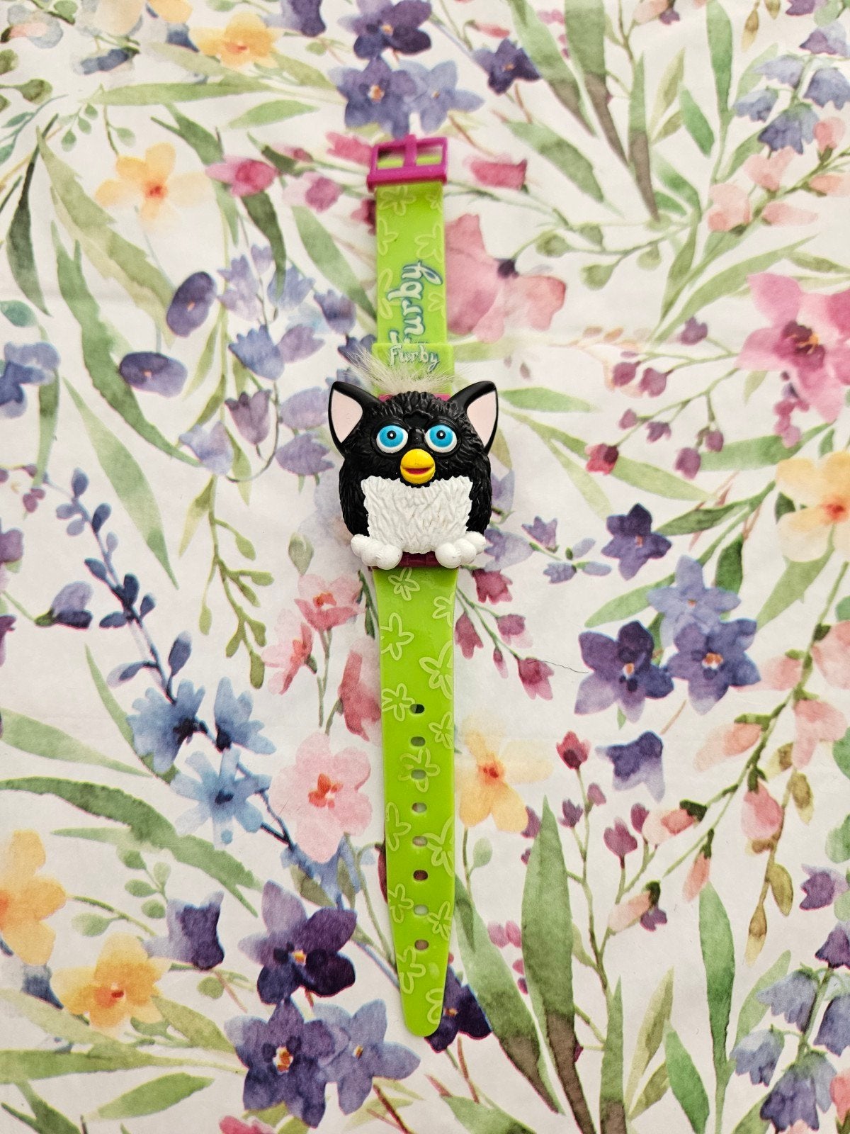 Leuk Furby horloge voor kinderen, Ophalen, Gebruikt, Groen, Jongen of Meisje
