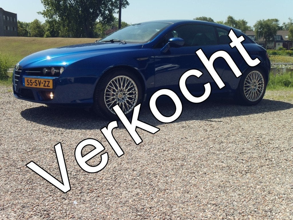 Alfa Romeo Brera 3.2 JTS Q4 SkyWindow - Airco - Leer - 6 Bak, Gebruikt, Bedrijf, Handgeschakeld, Vierwielaandrijving