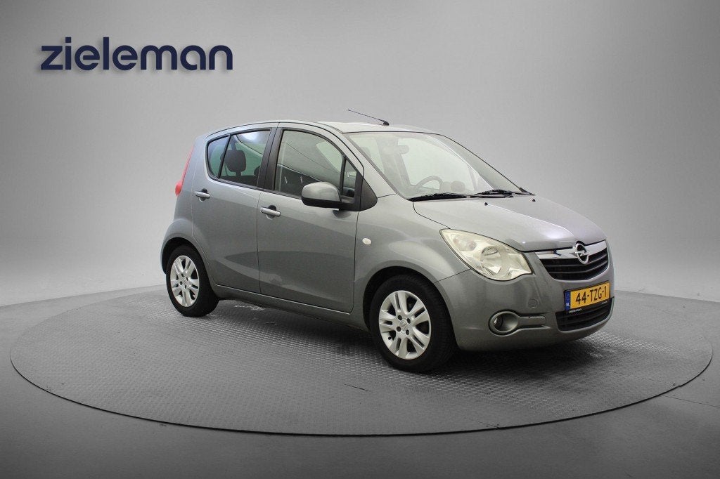 Opel AGILA 1.0 Edition - Airco, Multifunctioneel Stuur, Trek, Auto's, 21 km/l, Euro 5, Gebruikt, Met garantie (alle)