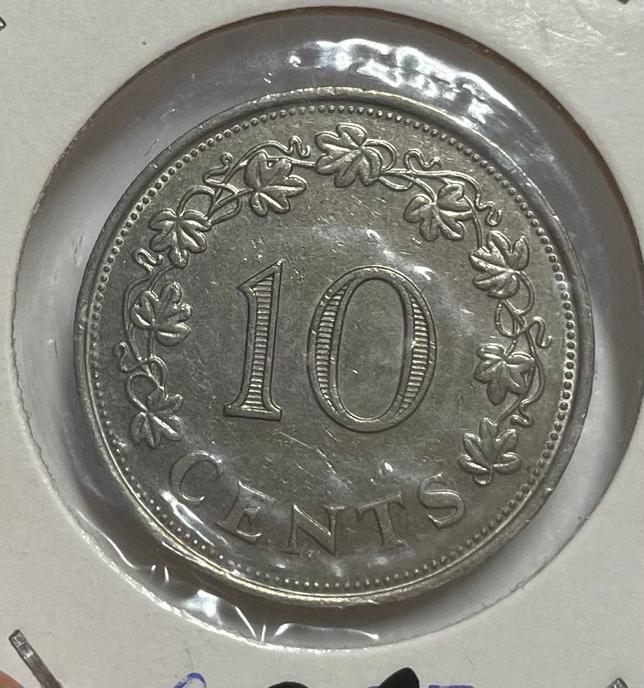 10 cent Malta 1972, Ophalen of Verzenden, Overige landen