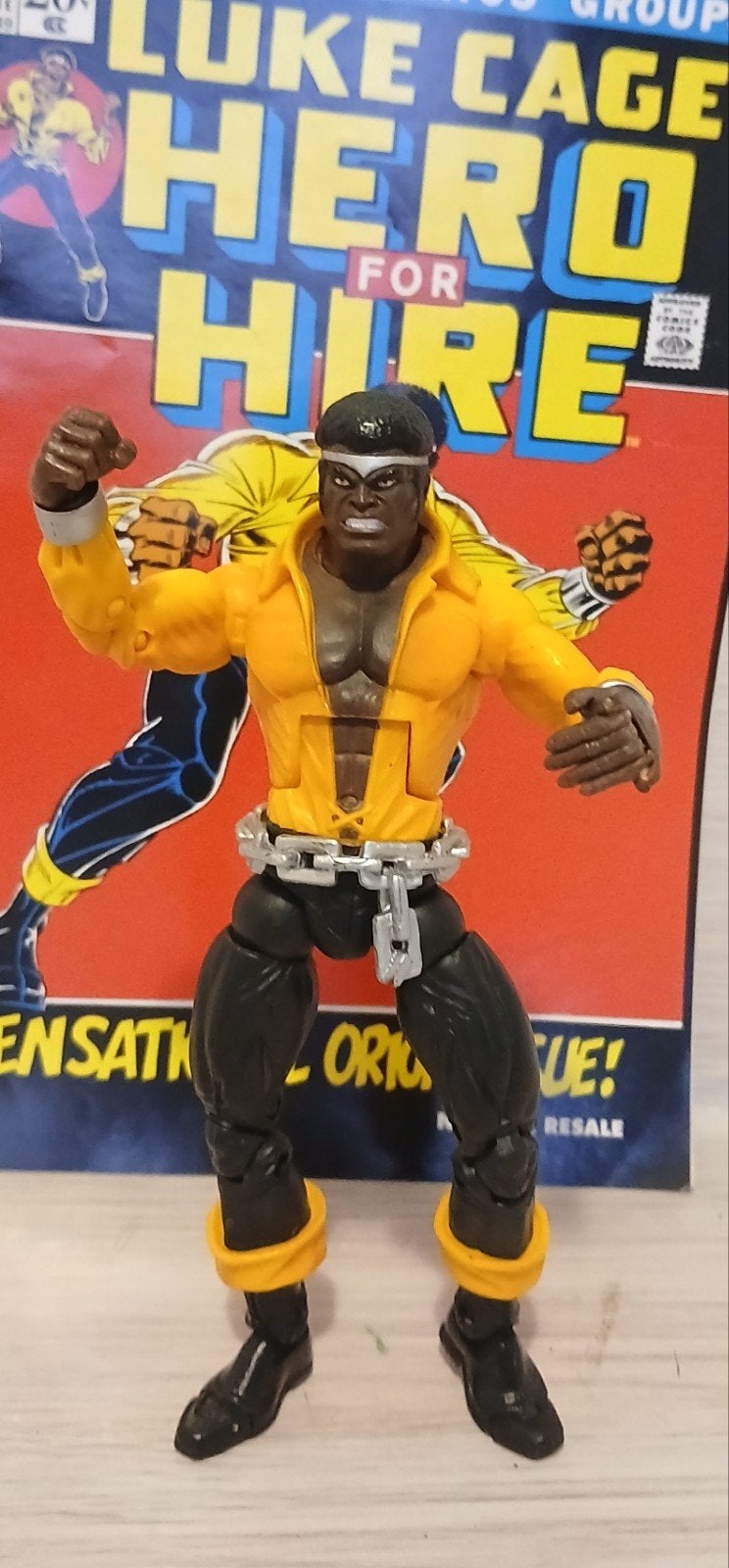 Luke Cage actie figuur/spiderman, Ophalen of Verzenden, Zo goed als nieuw