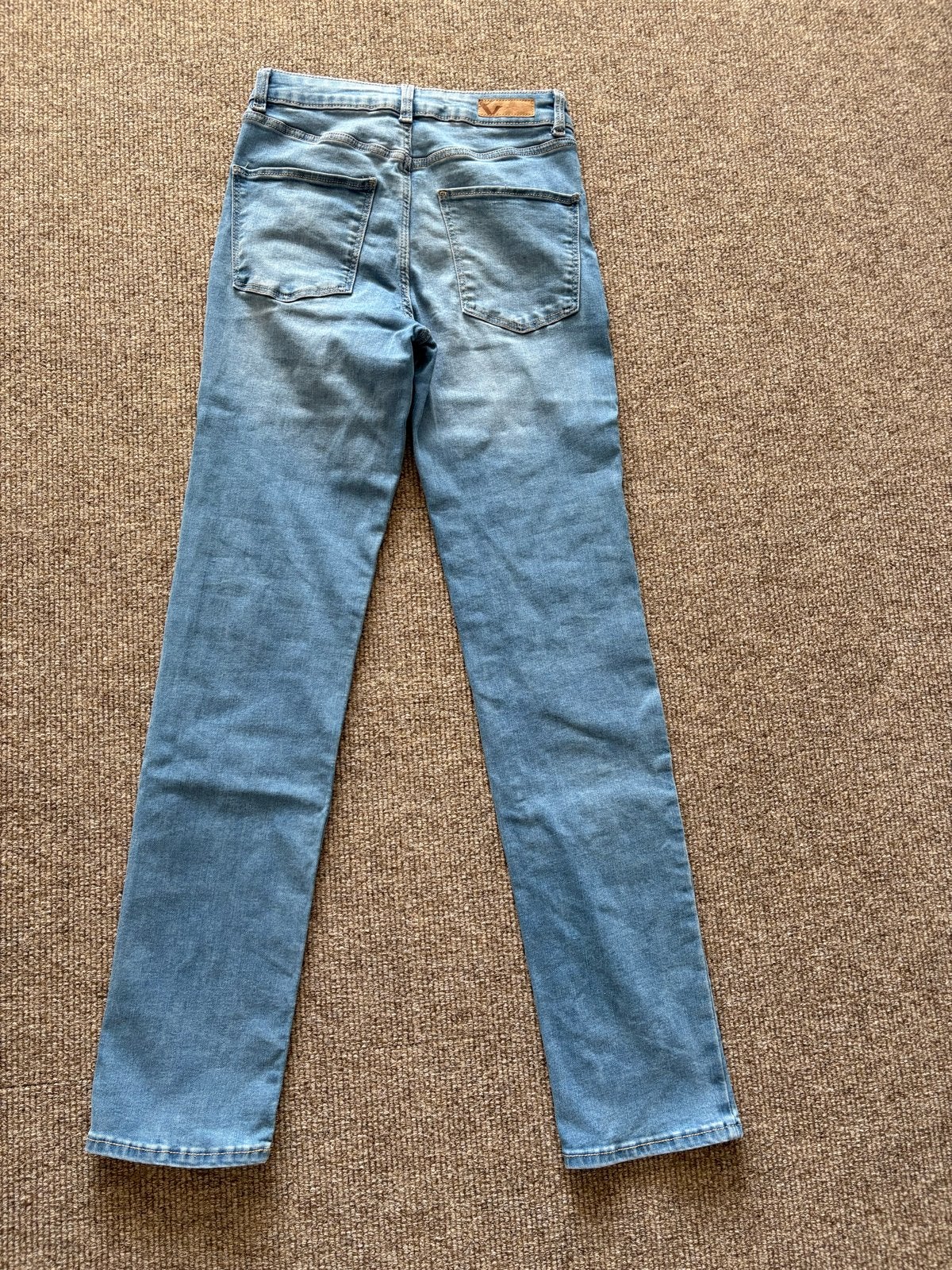 C&A High Straight Jeans - Maat 36, Kleding | Dames, Ophalen of Verzenden, Zo goed als nieuw, Blauw, W28 - W29 (confectie 36)