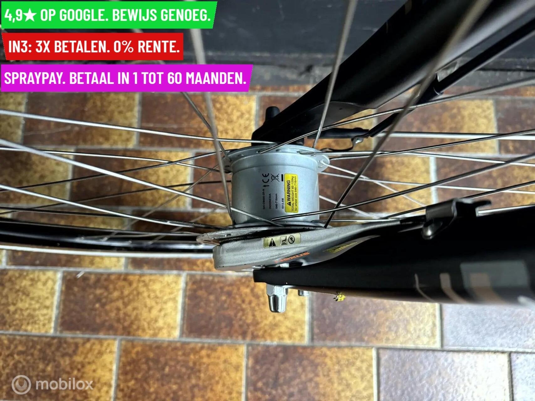 Damesfiets Giant Ultimo 28"/53cm/Zwart, 9713 Bv Groningen, Gebruikt, Giant, Facebikenl@gmail.com