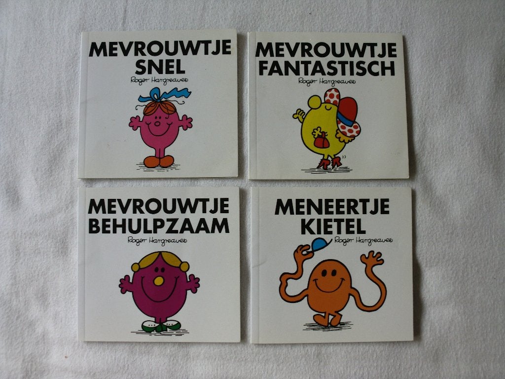 R Hargreaves Men. Kietel, Mevrouw Behulpzaam, Fantastisch +1, 5 of 6 jaar, Fictie algemeen, Jongen of Meisje, Ophalen of Verzenden