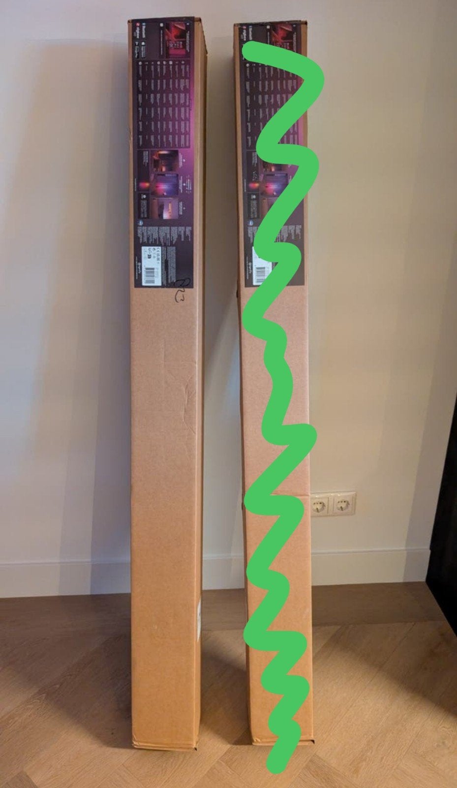 Philips Hue Signe gradiënt vloerlamp zwart + 2 jaar garantie, Ophalen of Verzenden, Nieuw, Chique nieuw hue vloerstandaard stand verlichting