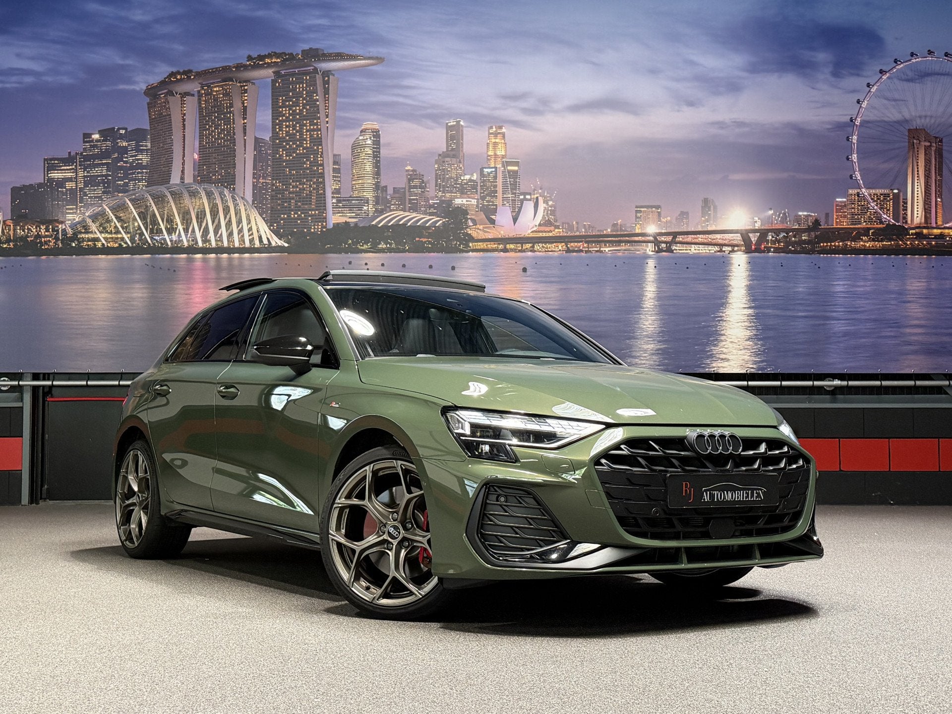 Audi A3 Sportback 45 TFSI e S edition Competition BTW|Keyles, Auto's, Audi, 4 cilinders, Leder en Stof, Bedrijf, Hybride Elektrisch/Benzine