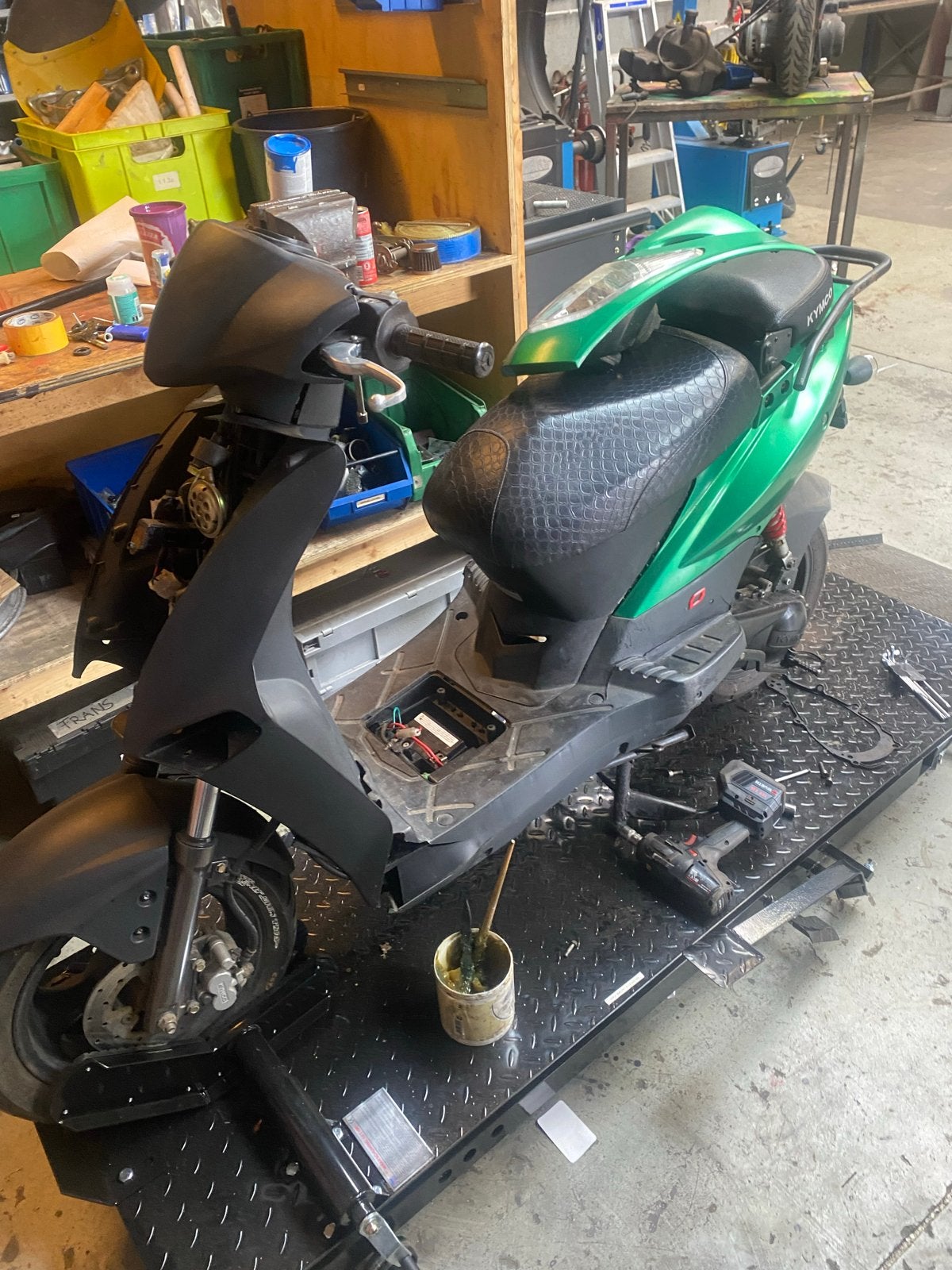 Kymco opknapper - Ideaal project voor de handige klusser, Ophalen, Gebruikt, Benzine, Overige modellen