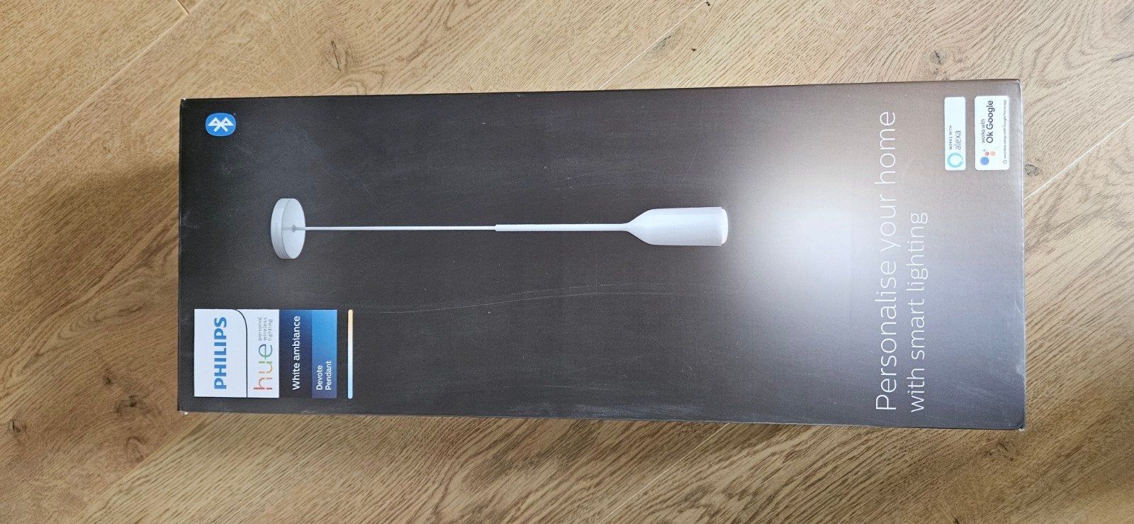 Philips Hue White Ambiance Enrave Hanglamp, Ophalen, 100 tot 150 cm, Nieuw, Overige fittingen