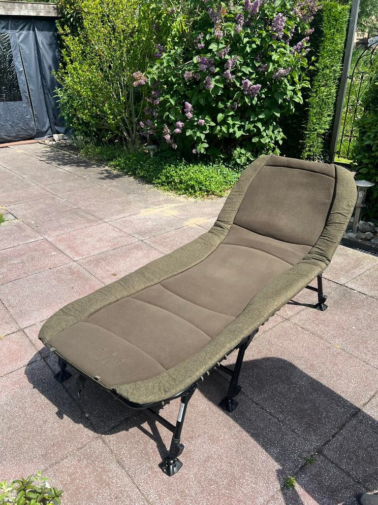 Nash Indulgence karper stretcher / bedchair – zeer comfortab, Ophalen, Zo goed als nieuw, Overige typen