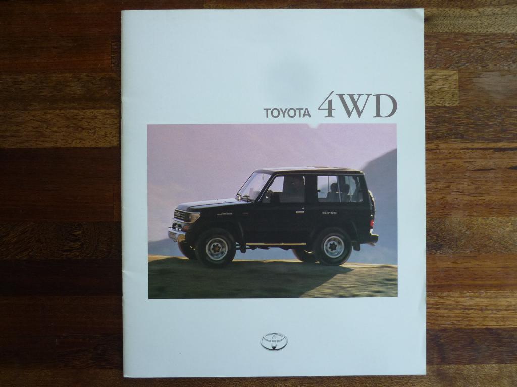 Toyota 4WD (1991), Ophalen of Verzenden, Nieuw, Toyota