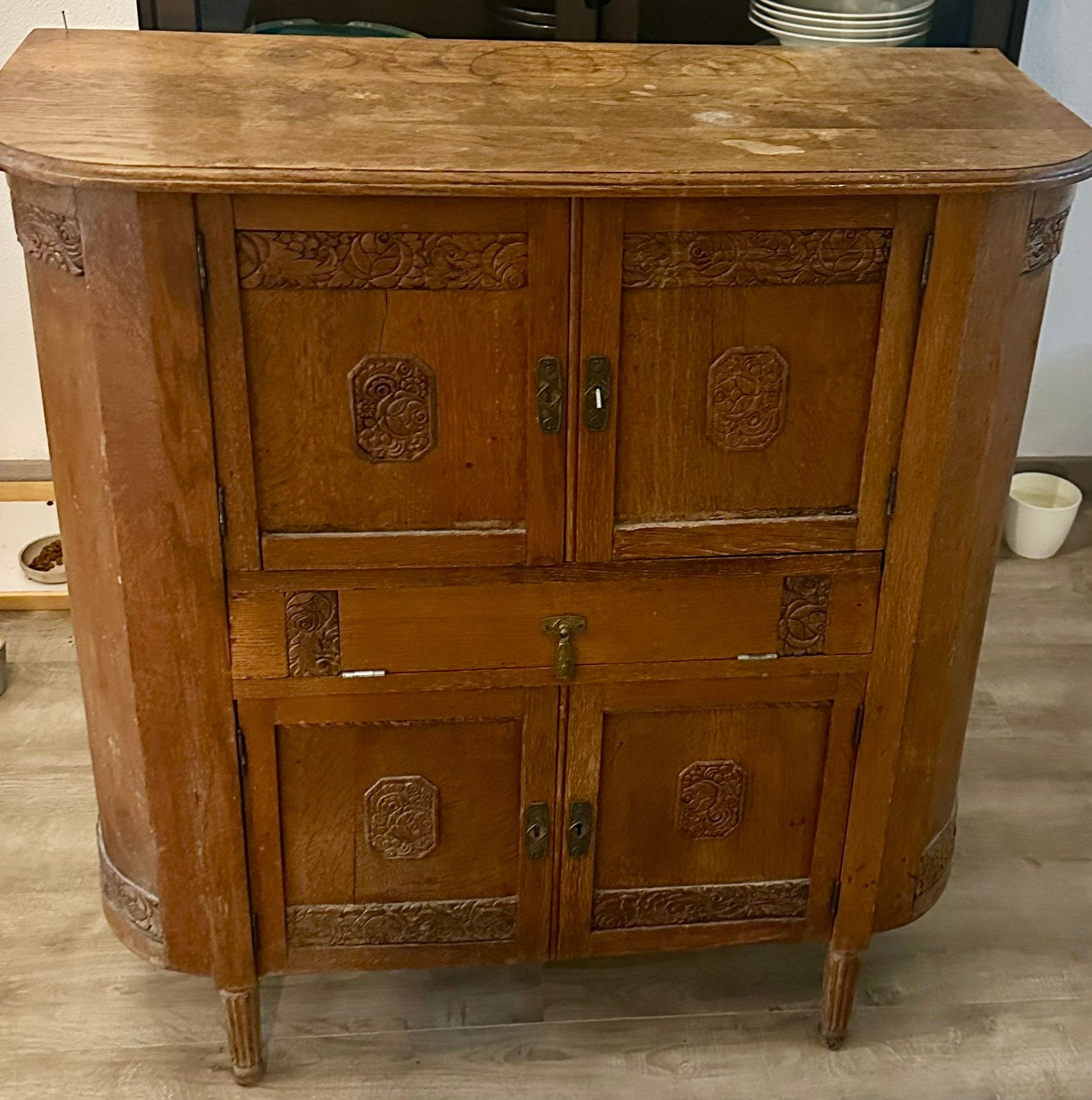 Vintage kastje met karakter, Antiek en Kunst, Antiek | Meubels | Kasten, Ophalen