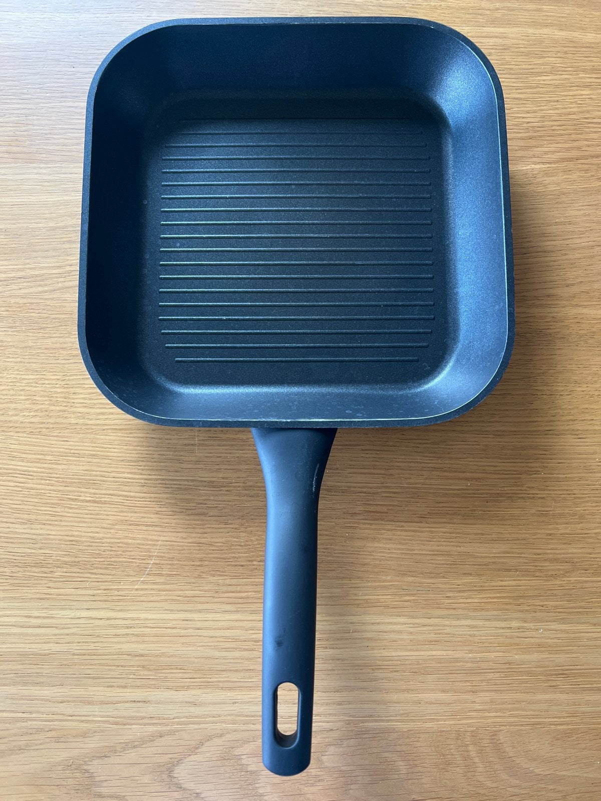 Blokker grillpan - Vierkant, Koekenpan, Antiaanbaklaag, Aluminium, Ophalen of Verzenden