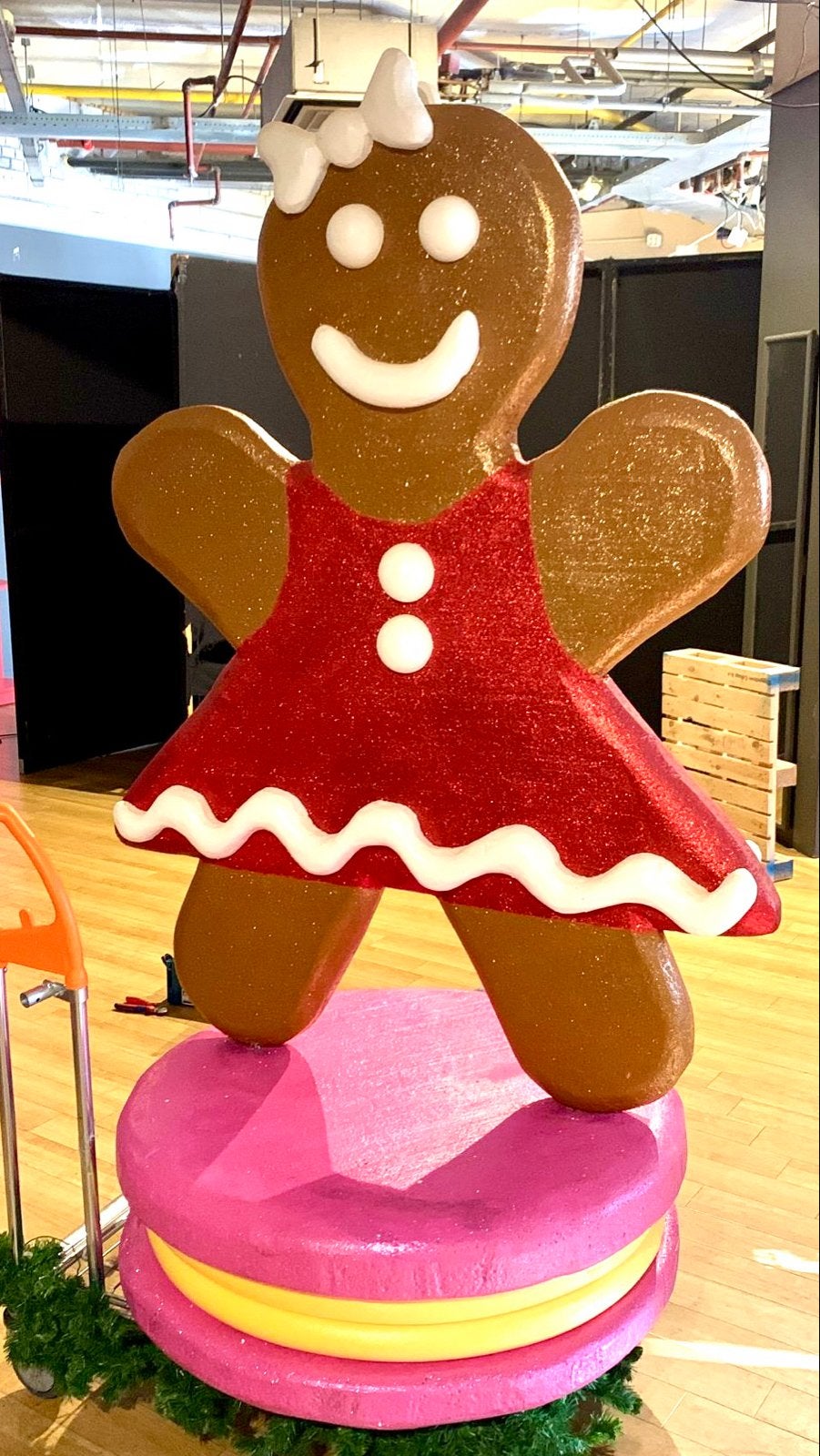 Gingerbread Cookies XXL decoratie, Ophalen