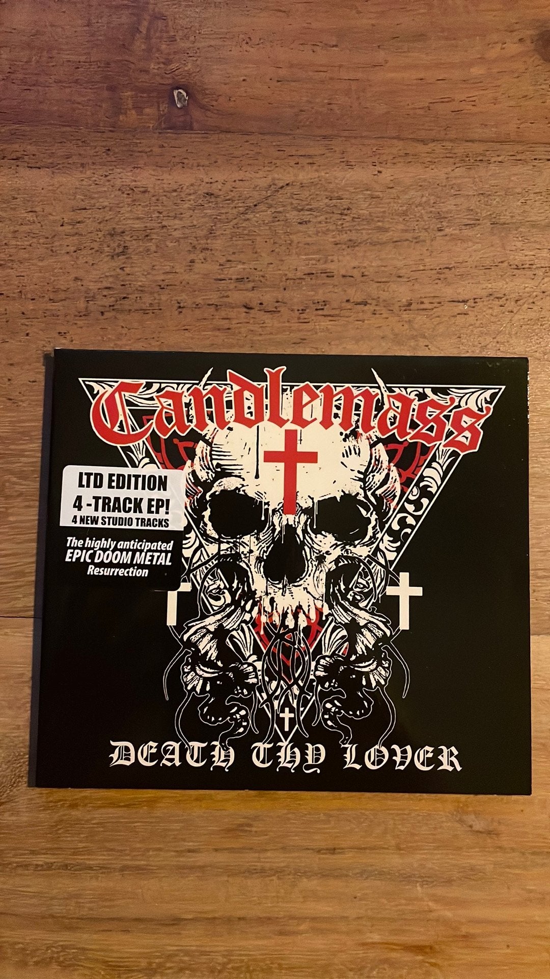 Candlemass - Death Thy Lover CD (Ltd. Digipak Doom Metal), Ophalen of Verzenden, Zo goed als nieuw