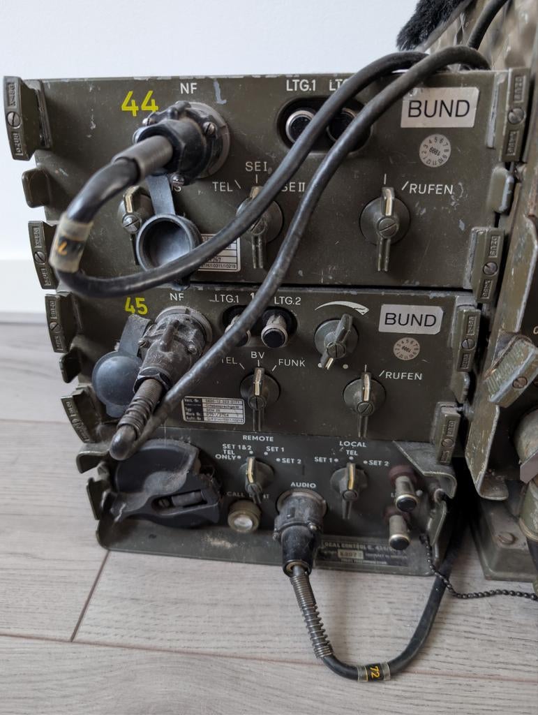 Unieke SEM 25 Radio-set Bundeswehr (Orts- & Fernbesprechgerä, Ophalen