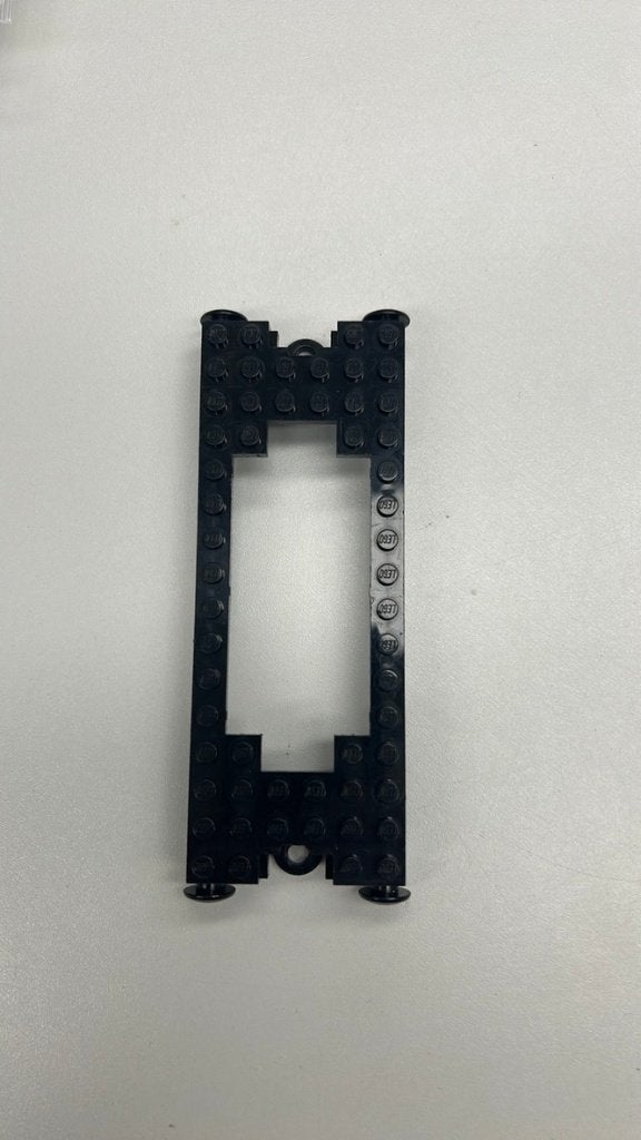 SB2847 Lego trein motor frame 6x16 (4178) zwart, Ophalen of Verzenden, Zo goed als nieuw