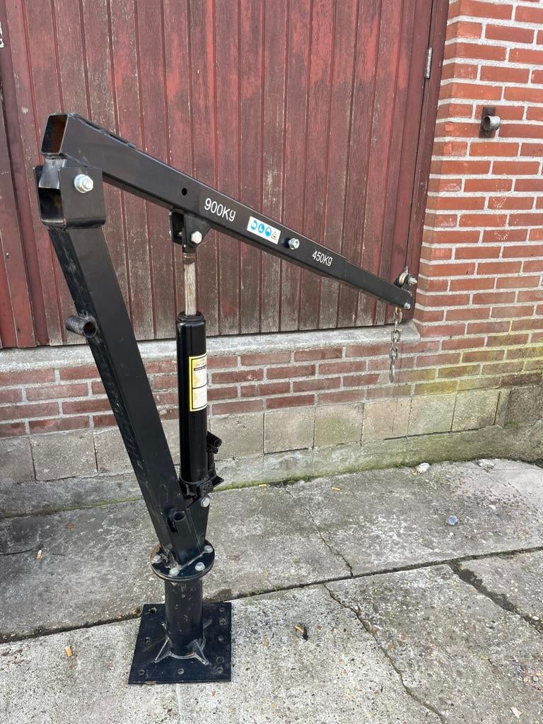 TE KOOP!!! Hijskraan voor aanhanger of bakwagen, Ophalen, Gebruikt, Handmatig