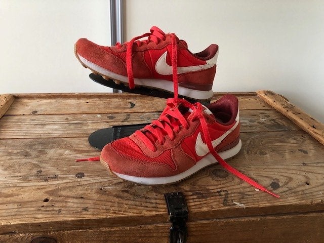 Rode Nike's: internationalist., Kleding | Dames, Nike, Ophalen of Verzenden, Rood, Sneakers of Gympen