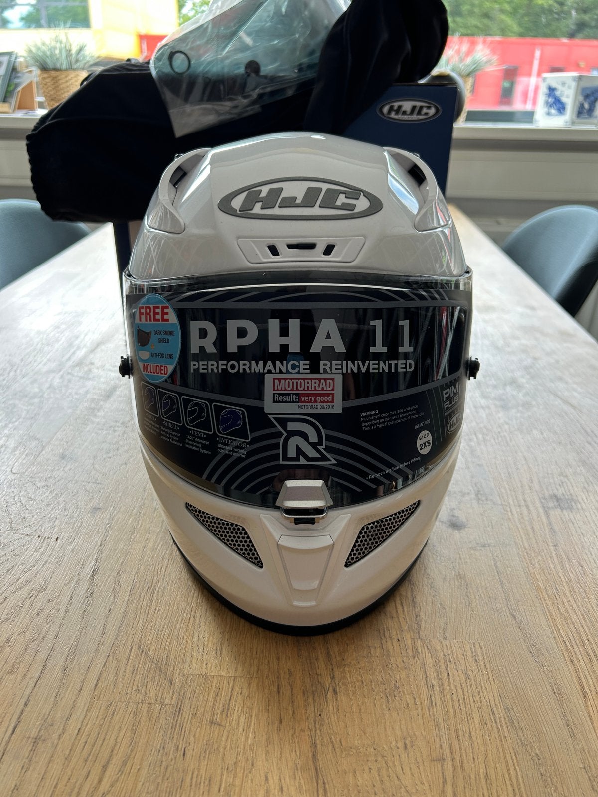 HJC RPHA11 Motorhelm - Nieuw, XXS, met donker vizier, Nieuw met kaartje, XXS, Kinderen, Ophalen of Verzenden