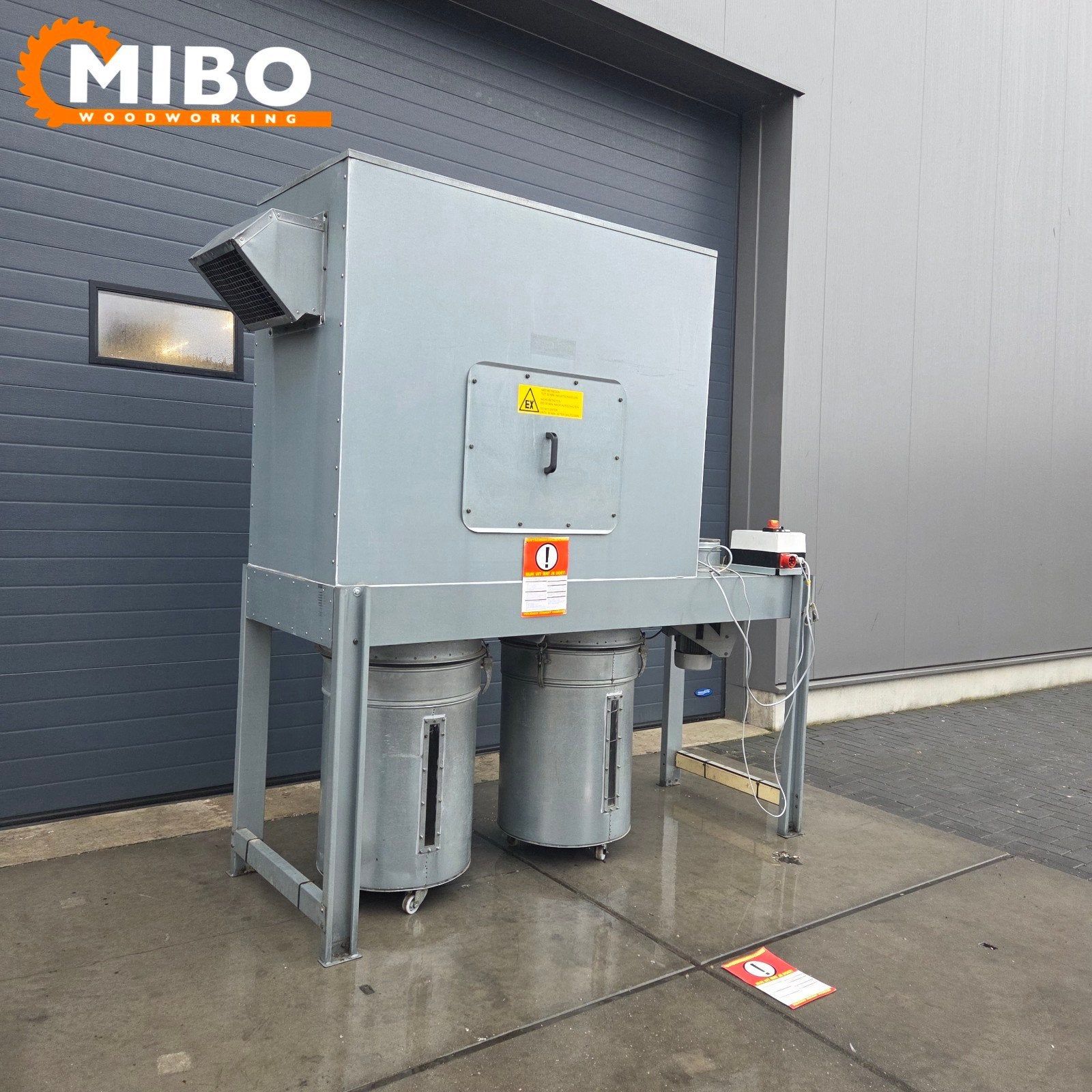 Holtrop jansma afzuiger 200mm *** dubbele afzuiging