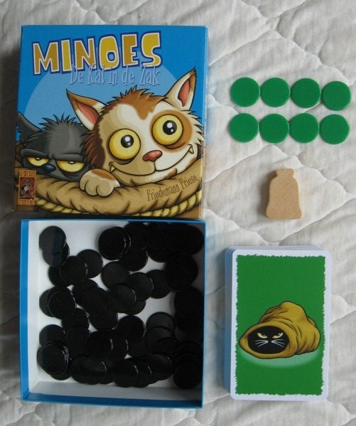 Minoes - De Kat in de Zak (999 games), Ophalen of Verzenden, Zo goed als nieuw, 999 Games