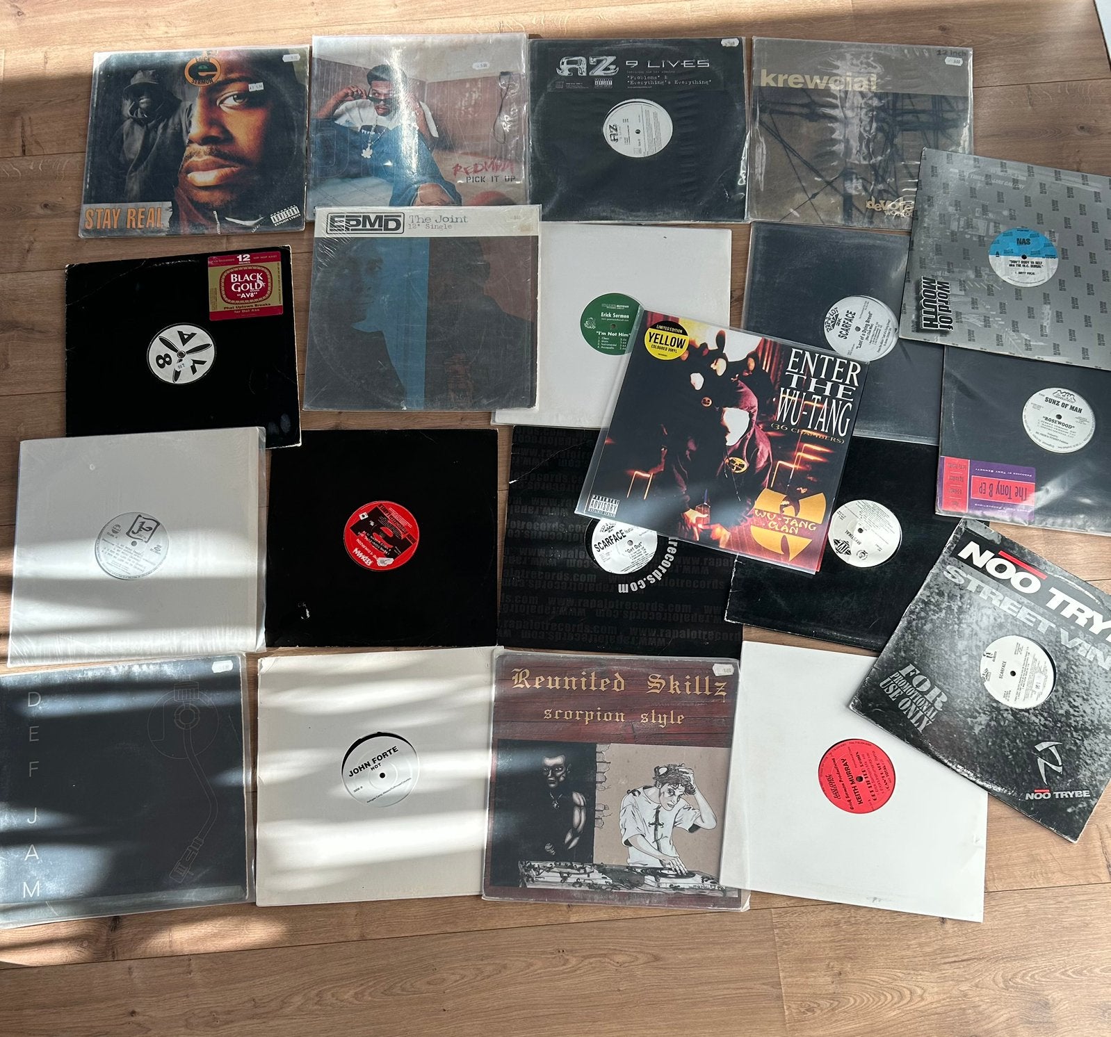 Old school hip hop vinyl, Ophalen, LP, Gebruikt, Originele persing