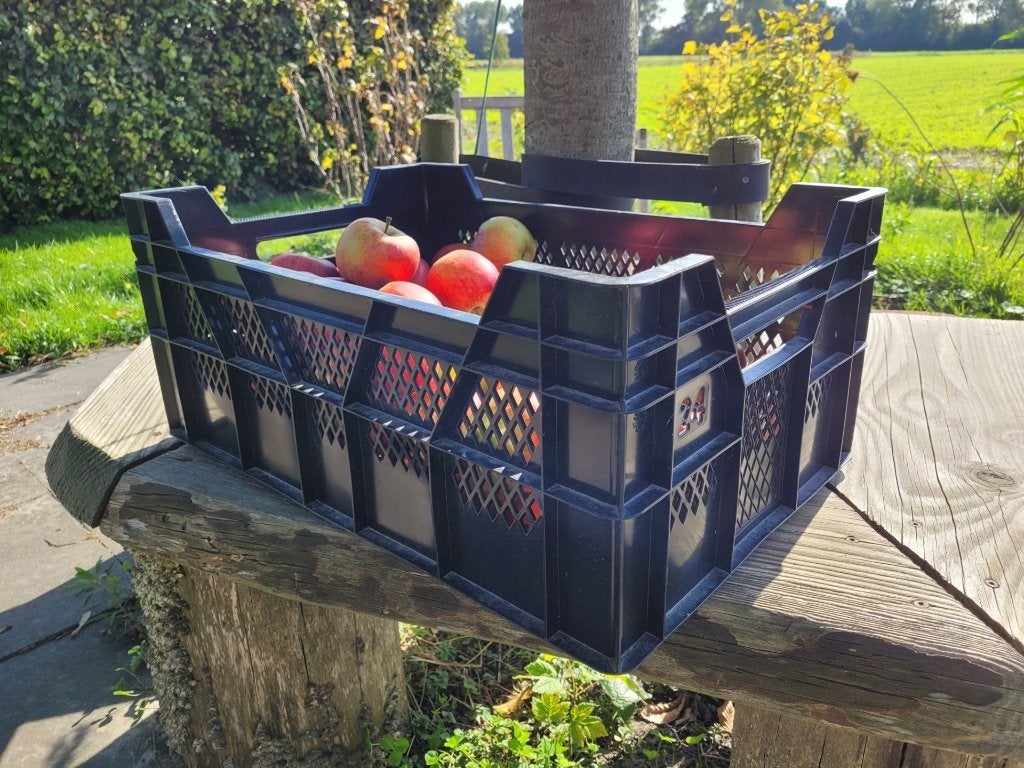 10 kunststof stapel kistjes kratten verhuizen / opberg / agf, Ophalen, 40 tot 60 cm, 50 tot 75 cm, Minder dan 35 cm