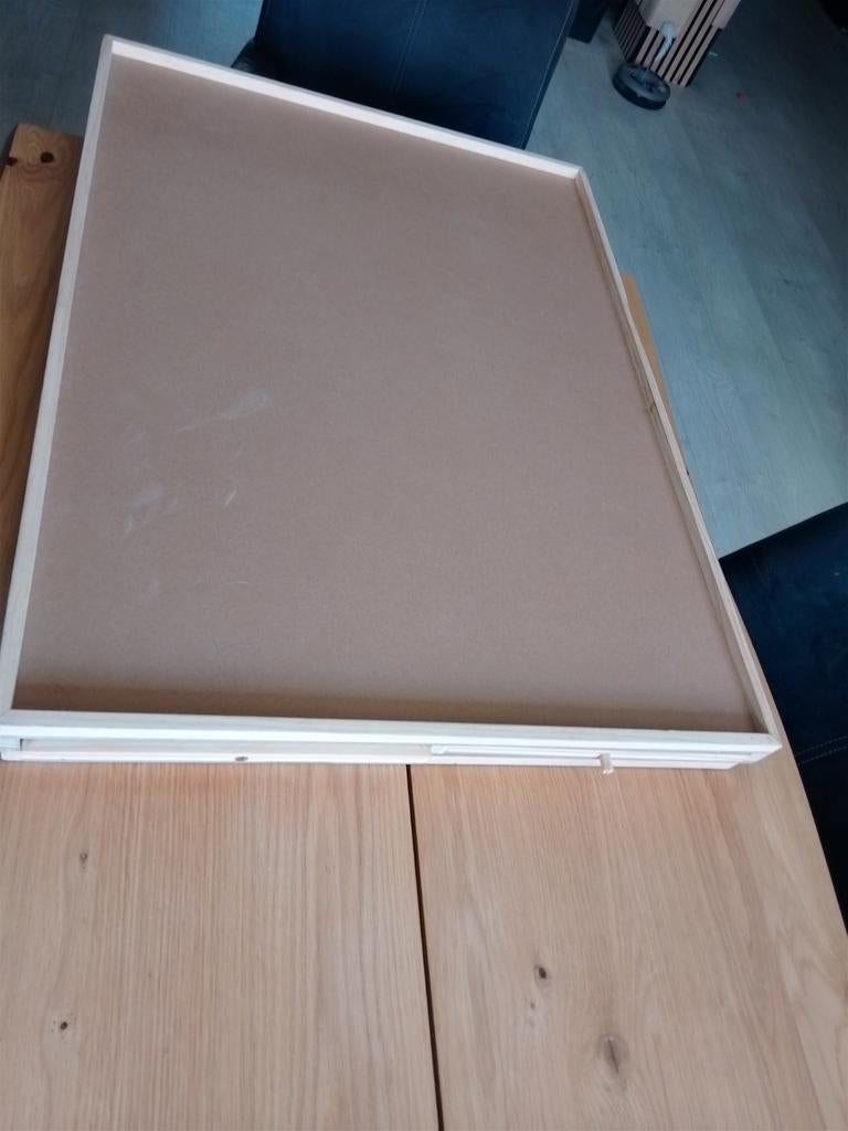 Grote houten puzzeltafel., Hobby en Vrije tijd, Ophalen, 500 t/m 1500 stukjes, Gebruikt, Legpuzzel