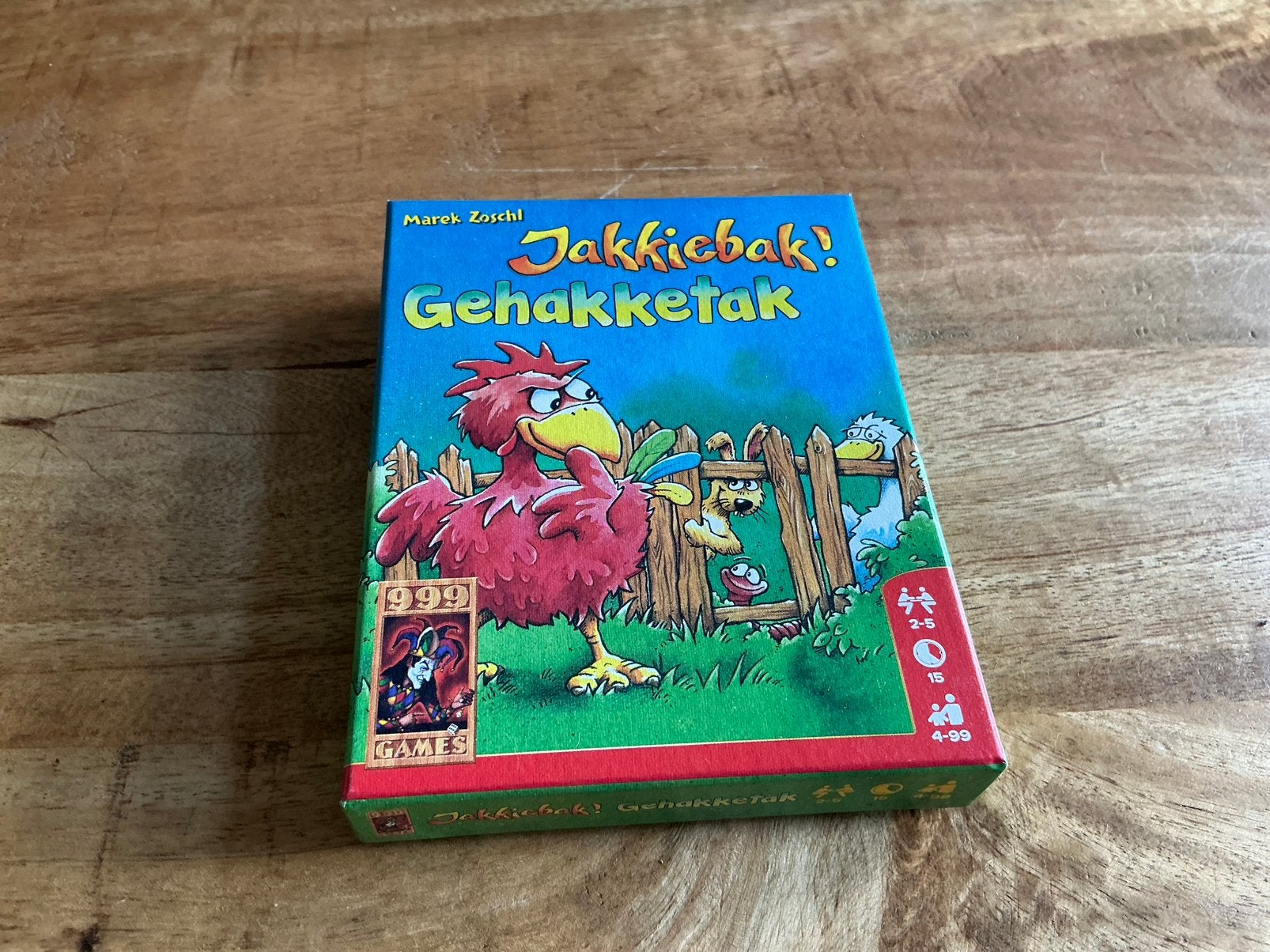 Jakkiebak gehakketak game 999, Ophalen of Verzenden, Zo goed als nieuw