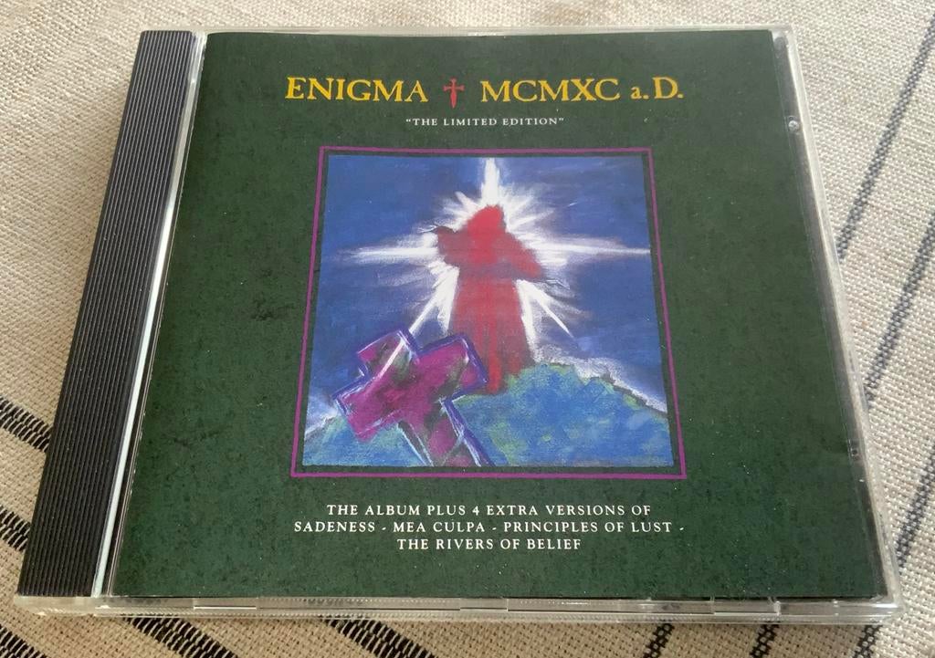 CD ENIGMA MCMXC a.D. THE LIMITED EDITION 1991 VIRGIN EU, Verzenden, Gebruikt, Ambiënt of Lounge