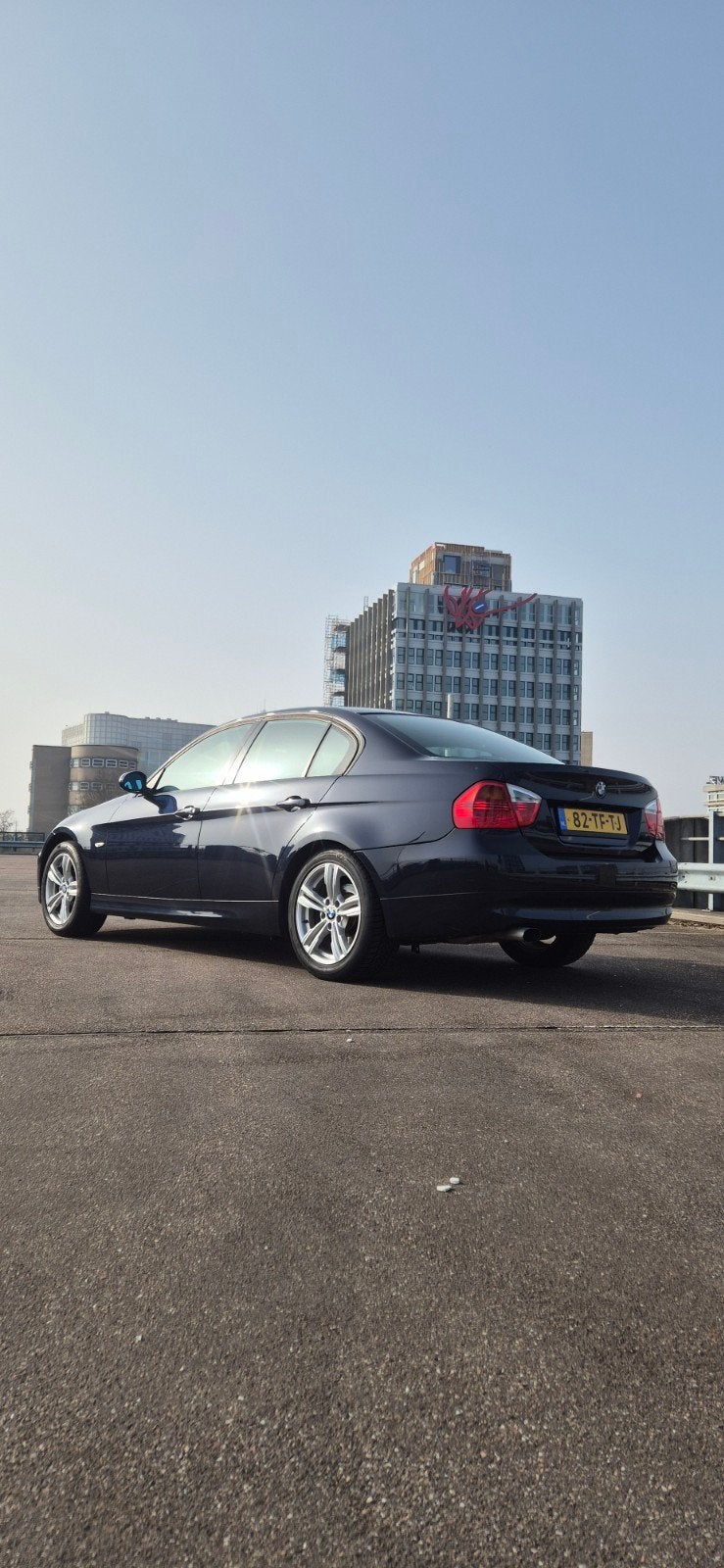 BMW 3-Serie 2.0 I 318 AUT 2006 Blauw, Auto's, BMW, 1995 cc, 4 cilinders, 129 pk, Blauw