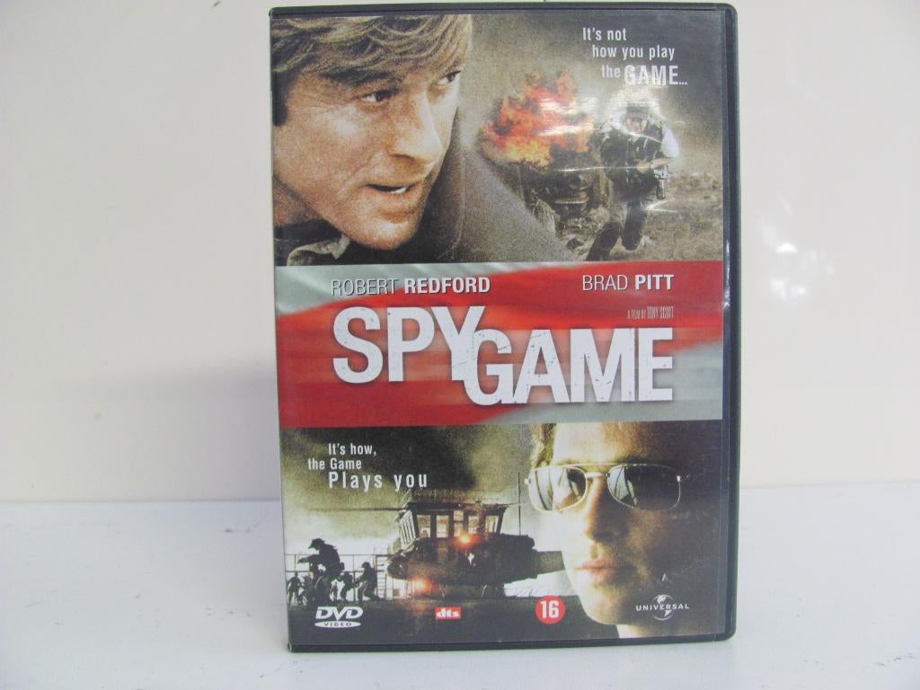 spy game,bradpitt,robert redford, Vanaf 16 jaar, Ophalen of Verzenden, Zo goed als nieuw, Actiethriller