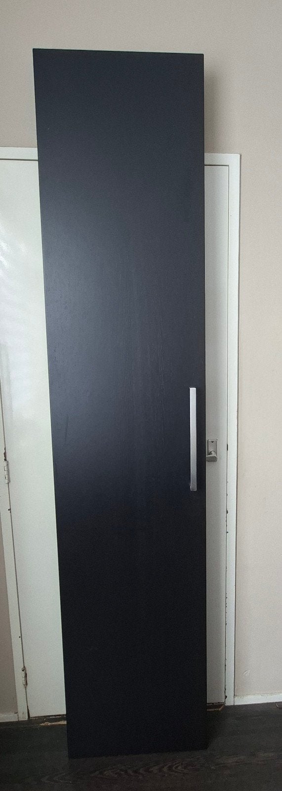 ikea kastdeur 229cm hoog, 50 cm breed zwart/bruin, Ophalen, Gebruikt, 200 cm of meer, 50 tot 100 cm