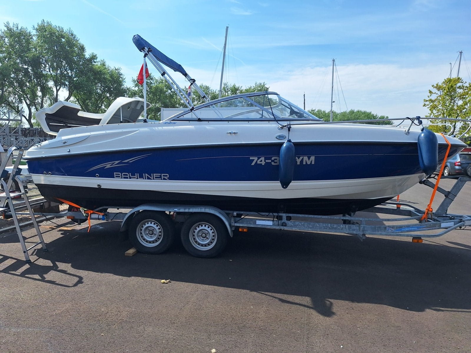 Bayliner 652 Cuddy (2007) 300 PK incl. Trailer, Watersport en Boten, Binnenboordmotor, 300 pk, Bayliner, 200 pk of meer