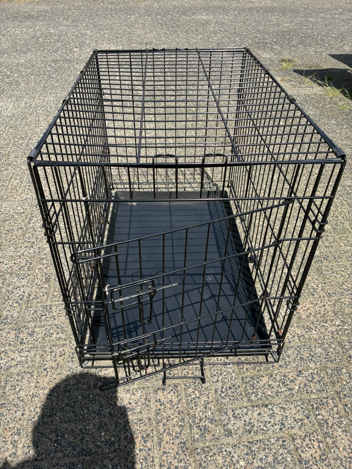 Hondenbench medium, Ophalen, Zo goed als nieuw, Minder dan 75 cm, Minder dan 65 cm