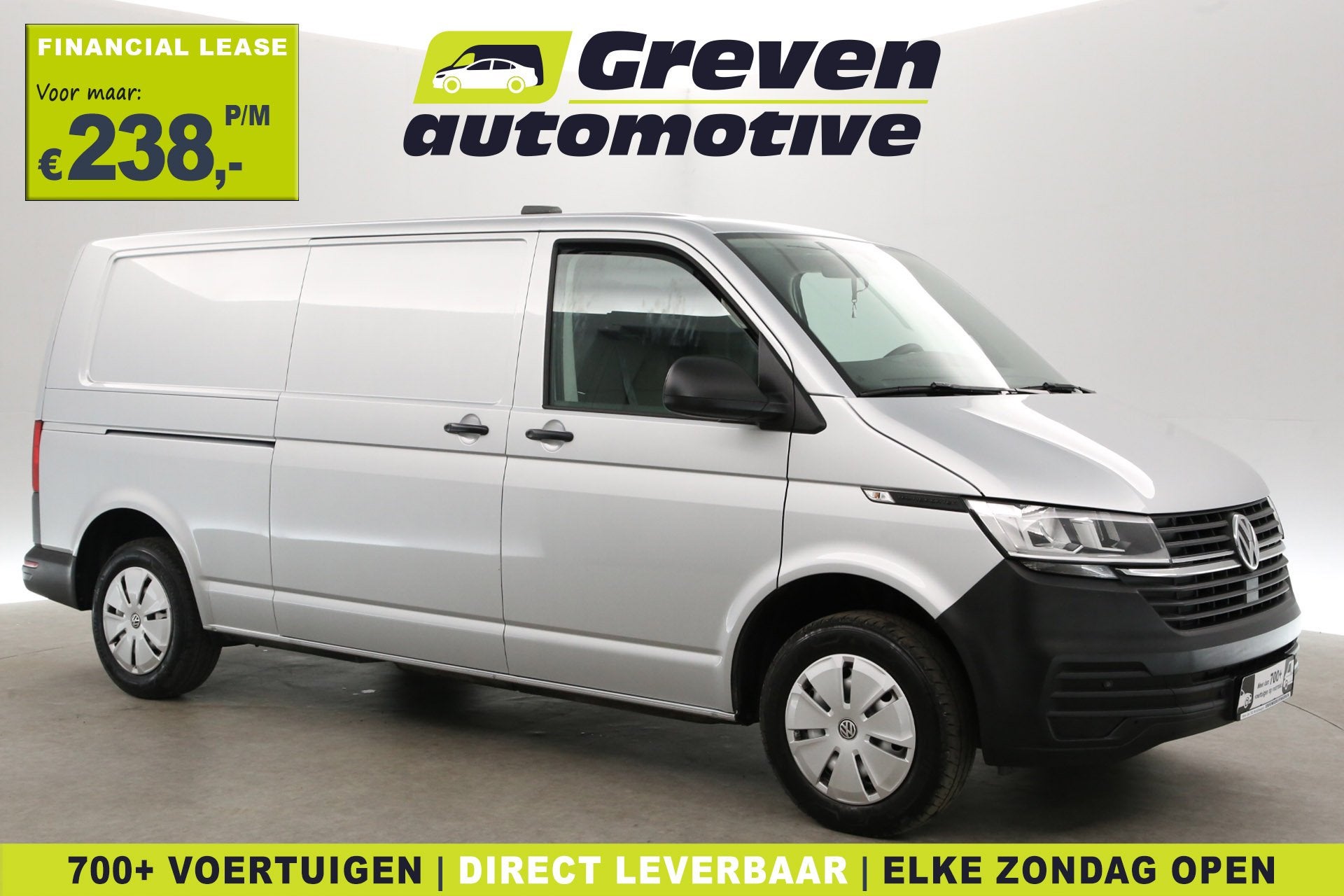 Volkswagen Transporter T6.1 2.0 TDI L2H1 140PK | Airco | 3 Z, Auto's, Gebruikt, Euro 6, 1928 kg, Volkswagen