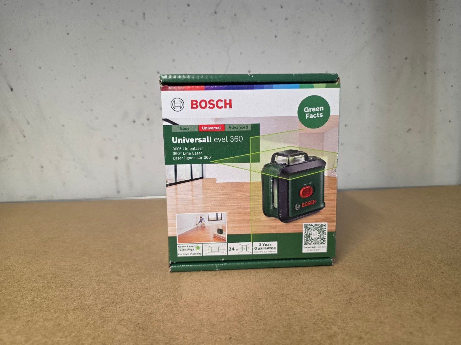 Bosch UniversalLevel 360 Groene Lijnlaser, Ophalen of Verzenden