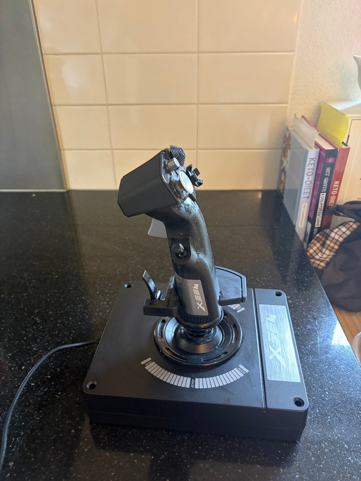 Logitech G X-56 hotas Joystick (exclusief throttle), Ophalen of Verzenden, Gebruikt