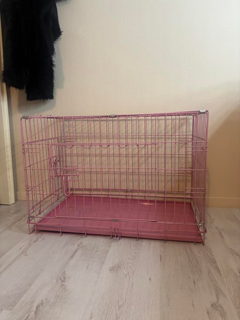 Roze bench, Ophalen of Verzenden, Zo goed als nieuw