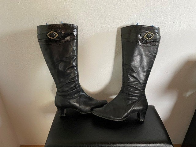 Laarzen, Kleding | Dames, Hoge laarzen, Zwart, Ophalen of Verzenden, Helioform