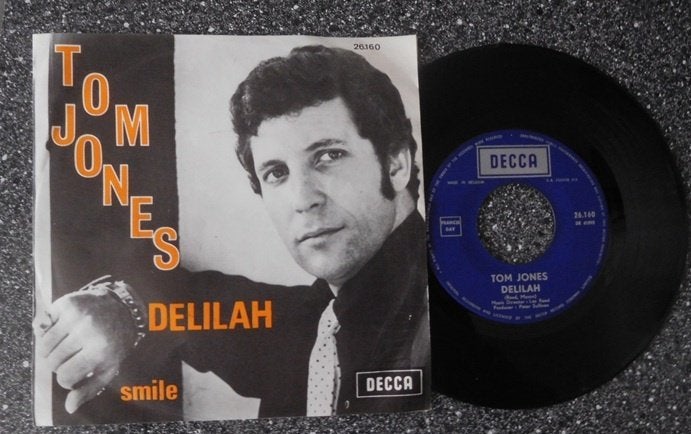 Tom Jones - Delilah (BE) (vanaf € 2,00), Ophalen of Verzenden, Zo goed als nieuw, 7 inch, Pop