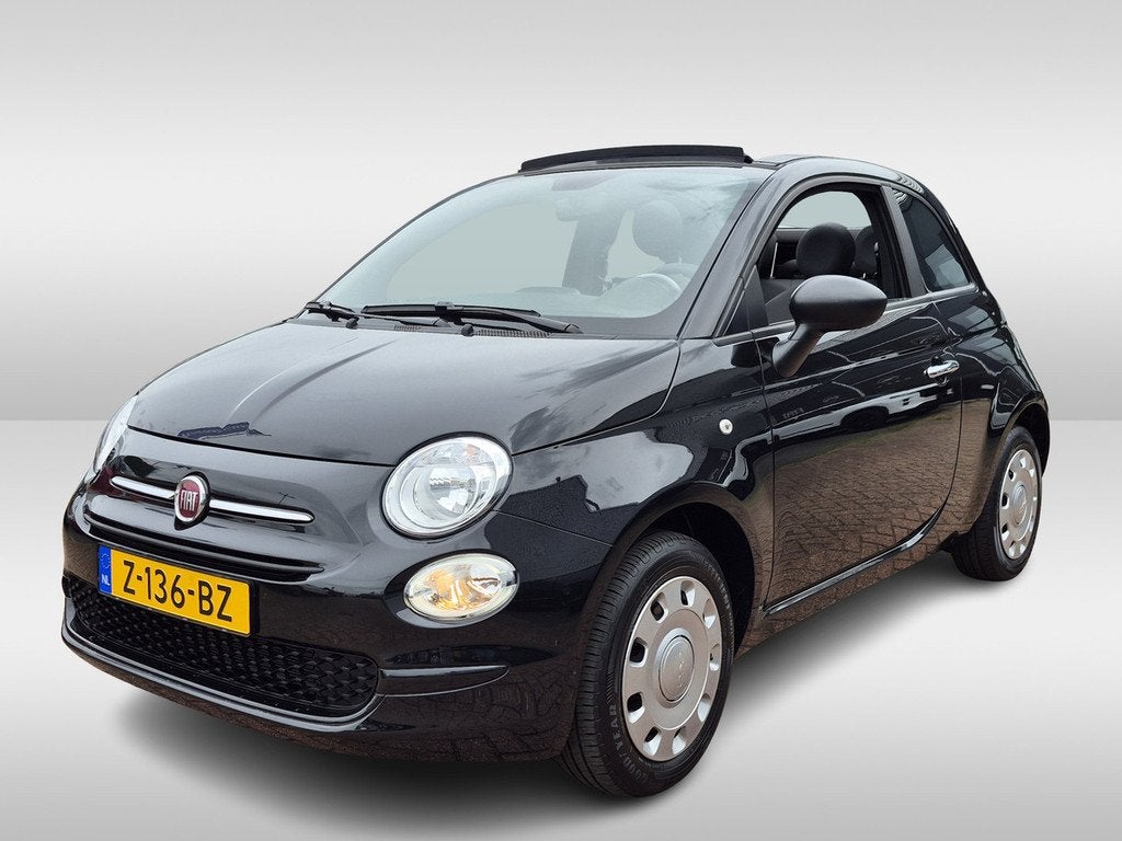 Fiat 500C 1.0 Hybrid Cult | Airco | Bluetooth | Cabriodak |, 21 km/l, Cabriolet, 4 stoelen, Bedrijf