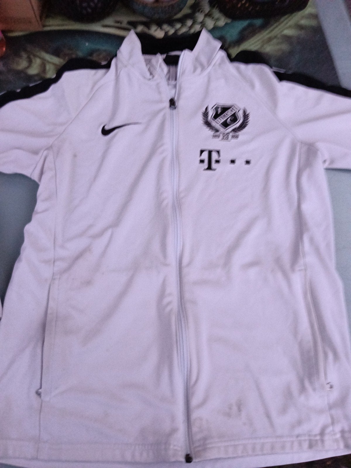 mooie Fc utrecht trainingsjack, Beige, Nike, Maat 56/58 (XL), Ophalen of Verzenden