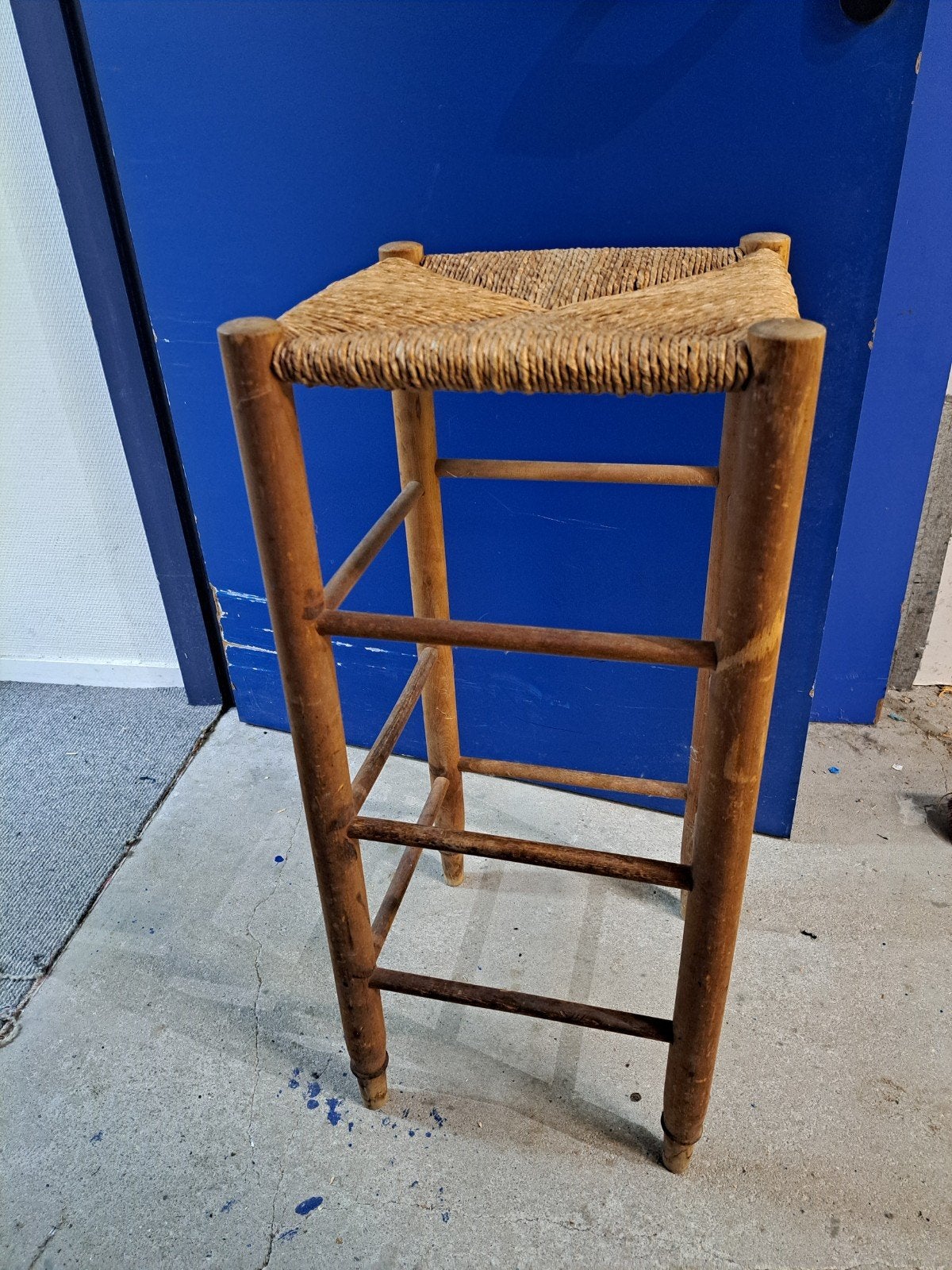Barkruk, Huis en Inrichting, Barkrukken, 1 kruk, Ophalen, Hout, 60 tot 90 cm