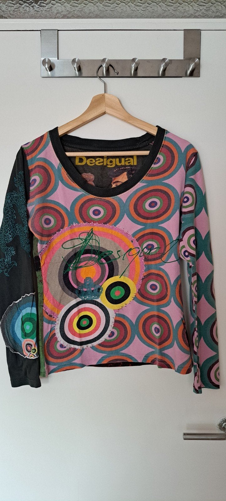 desigual vinted shirt met lange mouwen, Maat 38/40 (M), Ophalen of Verzenden, Zo goed als nieuw, Lange mouw